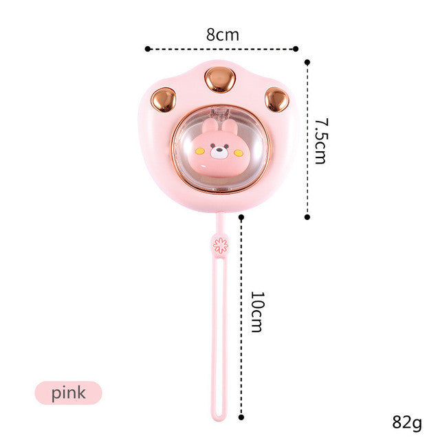 Mini Electric Hand Warmer Cat Paw Cute Claw Winter Heater Quick Heating USB Rechargeable Pocket Portable Small Mini Hands Warmer
