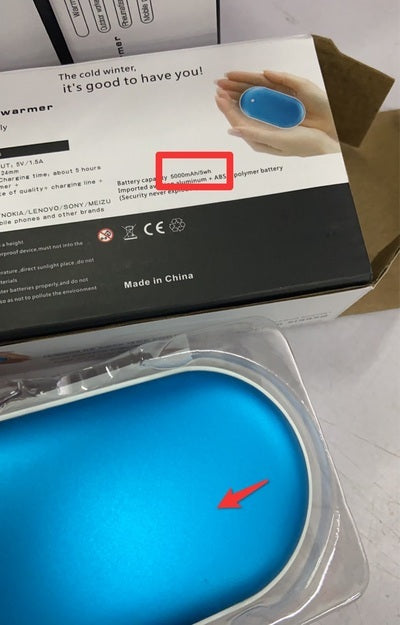 Portable Double-sided Fast Heating Hand Warmer