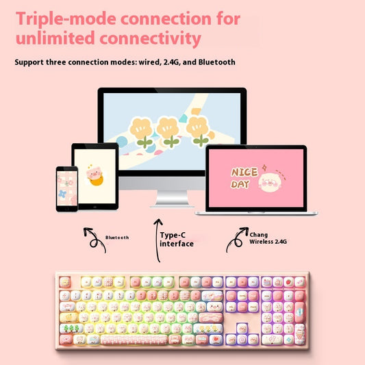 Three-Model E-sports Office Universal Mechanical Keyboard