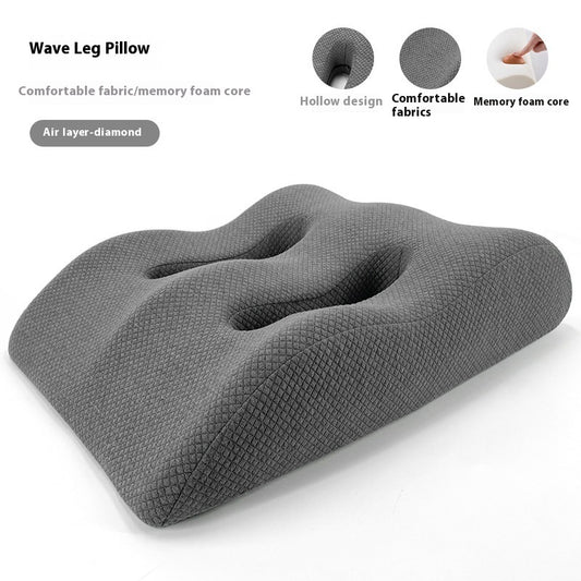 Slow Rebound Memory Foam Leg Raise Pad Bed Tool Massage Mat Foot Pillow