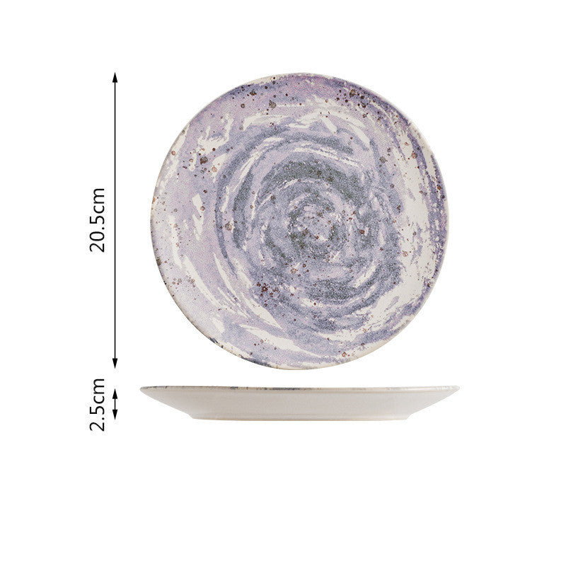 Fruit Plate Light Luxury Creative Ceramic Western Plate