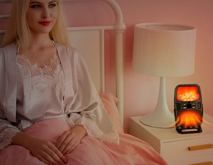 1000W Portable Electric Heater Mini Fan Heater Desktop Household Wall Handy Heating Stove Radiator Warmer Machine 110-220V