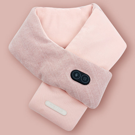 3 Gear Washable Electric Heating Scarf Warming Massage Scarves Winter Warmer USB Heated Neckwear Shawl