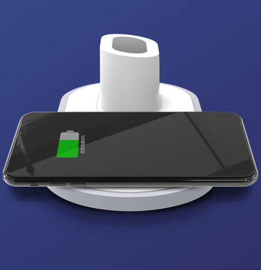 Multi-function three-in-one wireless charging New mobile phone watch three-in-one wireless charging