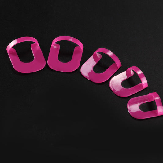 French printing nail polish model clip