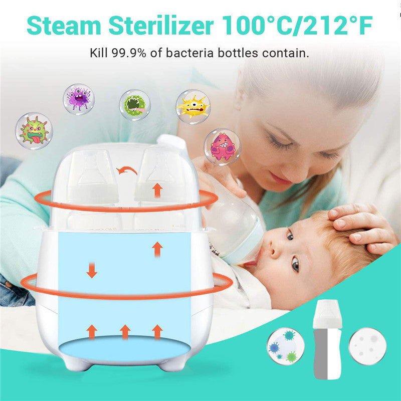 English Version of Baby Bottle Warmer and Bottle Sterilizer