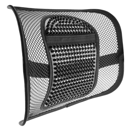 Reinforced Large Massage Nail Car Lumbar Support Office And Home Dual-purpose Leather Cushion Health Care Lumbar Pillow