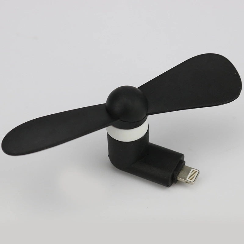 Compatible with Apple , Mobile Phone Mini Fan Android Portable Mobile Phone Mini Fan