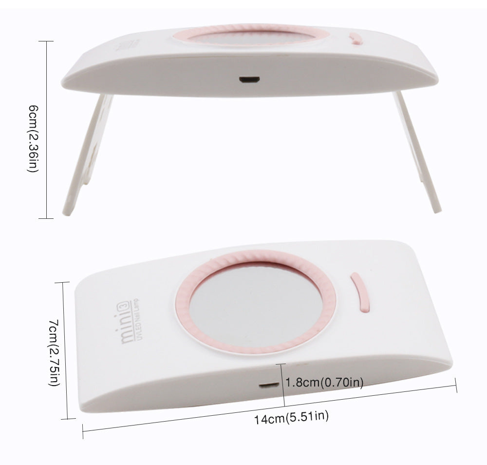 New Foldable Portable Nail Phototherapy Machine