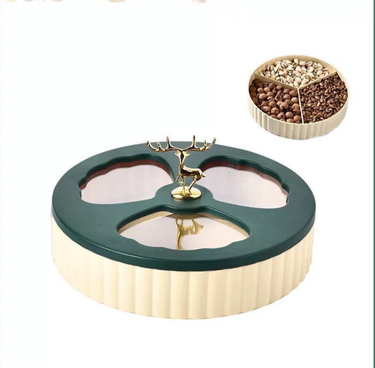 Elk Storage Box Living Room Nut Plate Candy Box Light Luxury Dried Fruit Box