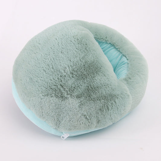 Warmer Heating Pad Winter Office Heating Slippers Warm Cushion Electric Foot Warmer Shoes Winter Warming Blanket Mat