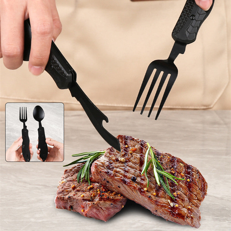 Outdoor Folding Dining Knife And Fork