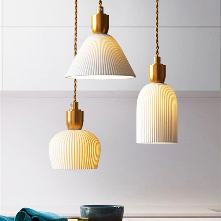 Nordic Creative Personality Retro Dining Room Bedroom Lamps