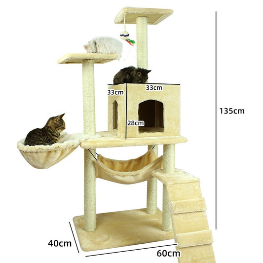 Cat Climbing Frame Scratching Post Sword Tree Climbing Toy