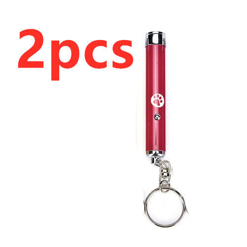 Pet Cat Toy LED Laser Pen Bright Animation Dog Mouse Small Animal Toy Tease Cat Stick