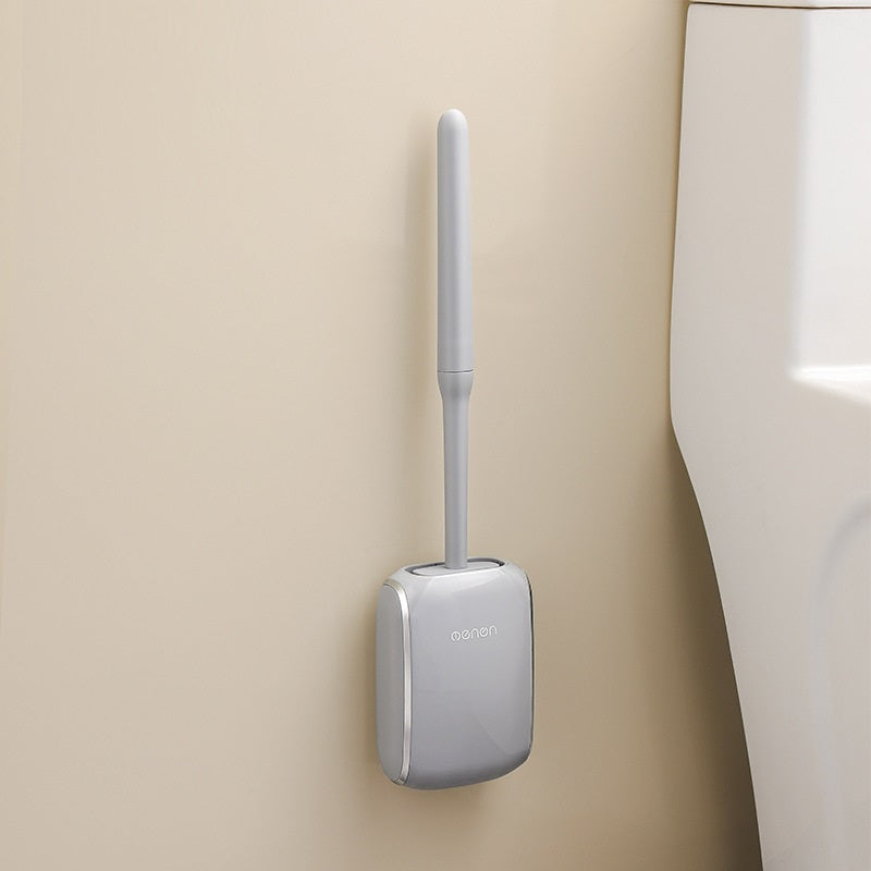 Nordic Style Wall-mounted Household Light Luxury Wall Hanging Toilet Brush Set