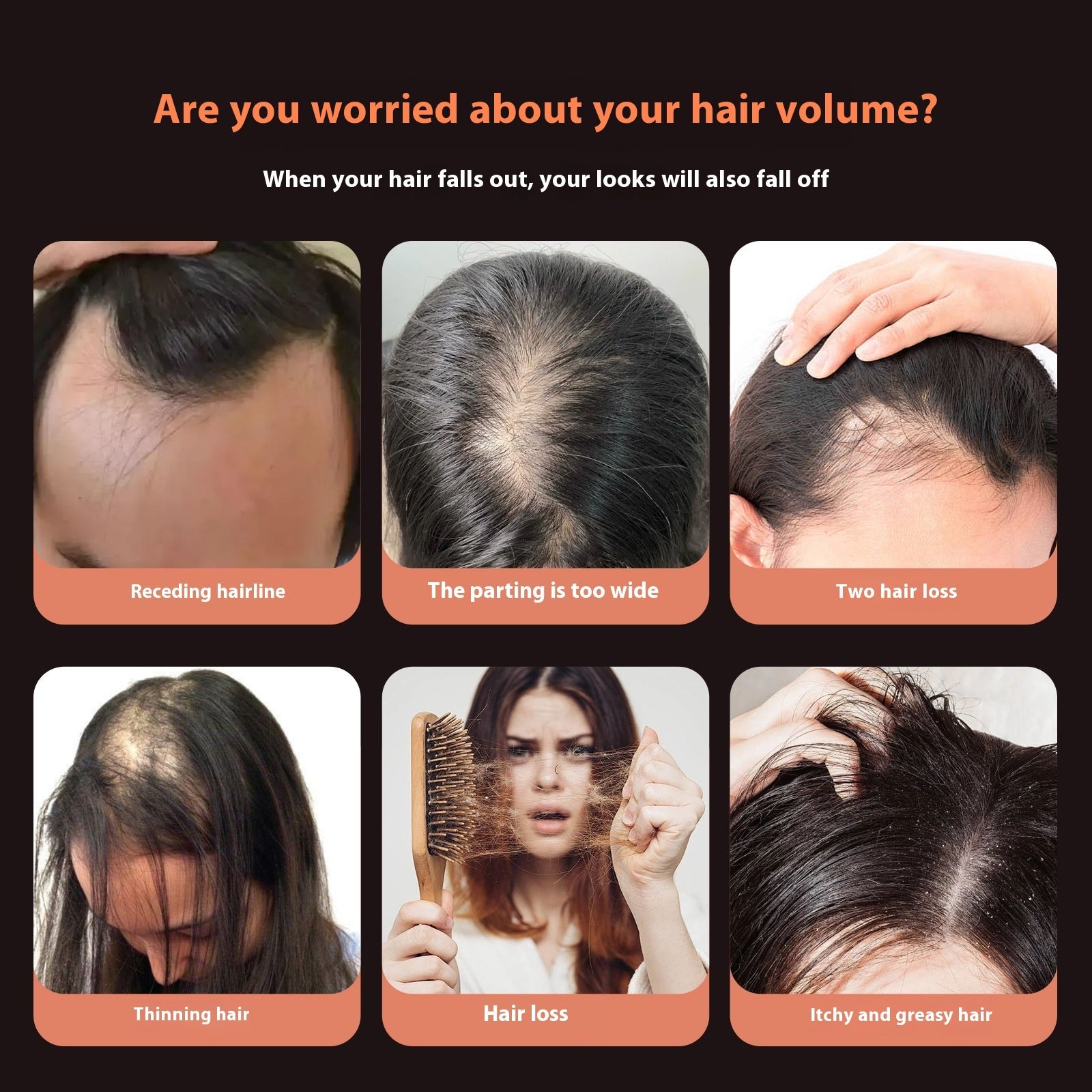 Smart Massage Comb Red Light Head Care Fluffy Hair Care