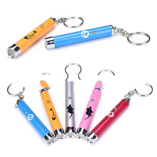 Pet Cat Toy LED Laser Pen Bright Animation Dog Mouse Small Animal Toy Tease Cat Stick