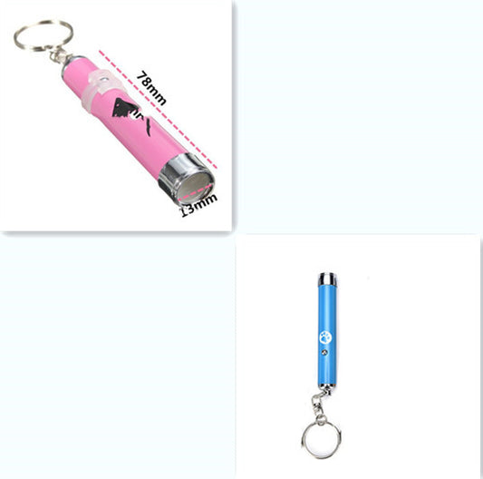 Pet Cat Toy LED Laser Pen Bright Animation Dog Mouse Small Animal Toy Tease Cat Stick