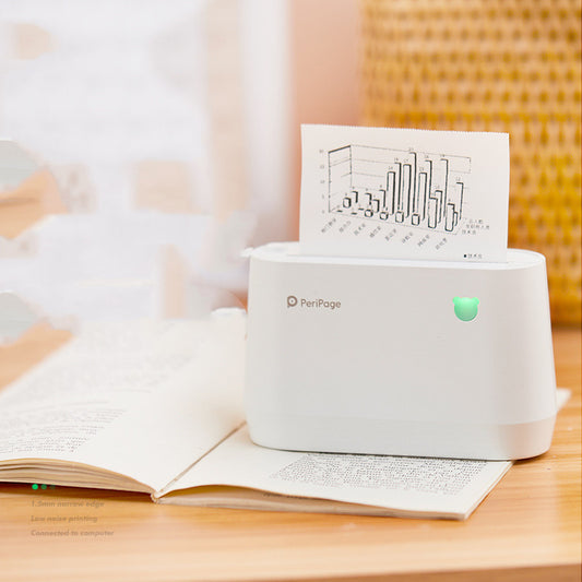 A9 Wide Homework Wrong Question Sorting Mini Mobile Phone Bluetooth Portable Thermal Printer