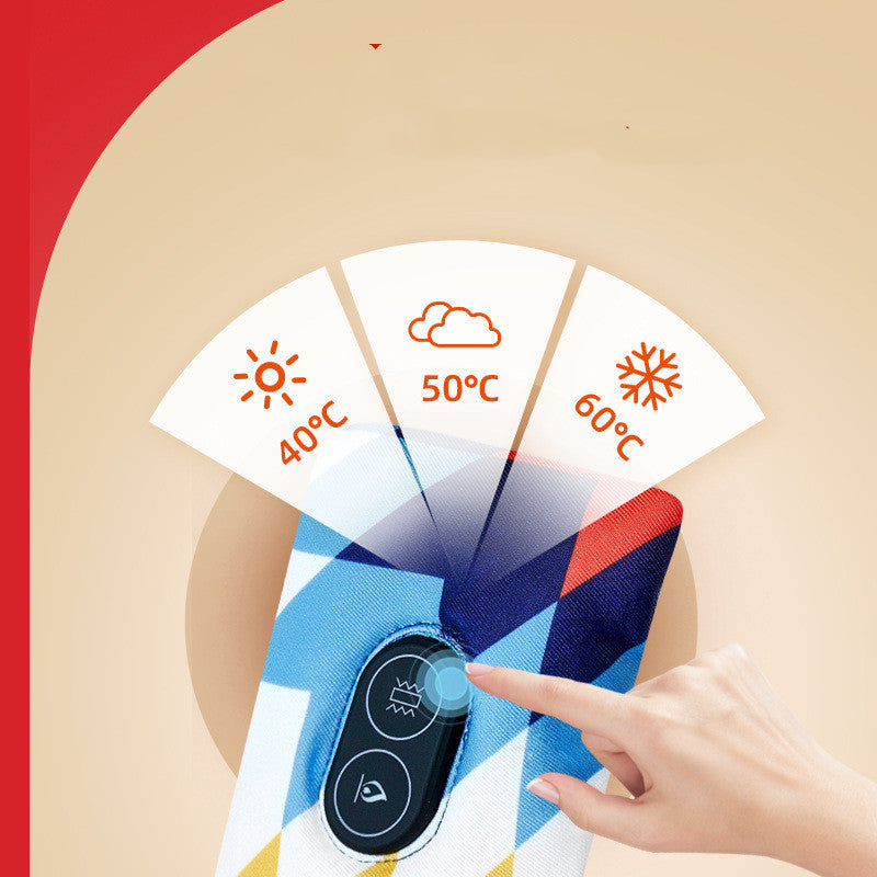 3 Gear Washable Electric Heating Scarf Warming Massage Scarves Winter Warmer USB Heated Neckwear Shawl