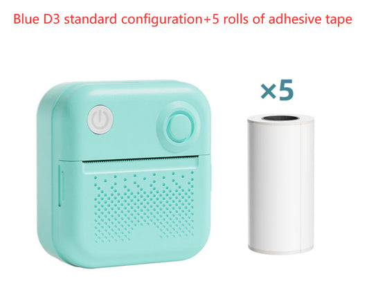 Mini Label Printer Student Pocket Portable Printer