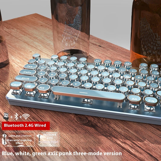 Predecessor TK950 Wireless Bluetooth Three-mode Real Mechanical Mouse Suit E-sports Games Punk Keyboard Usb