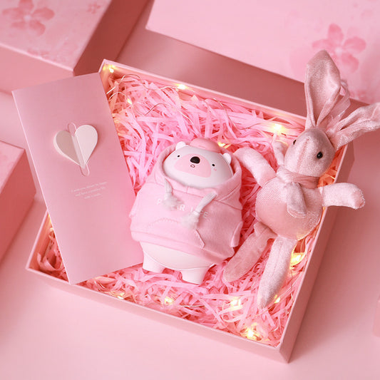 Hand Warmer Power Bank 2 In 1 USB Portable Mini Cartoon Baby Warmer