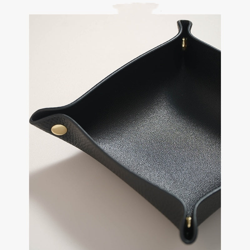 Jewelry Hallway Light Luxury Woven Dining Tray Key Cosmetic Storage Tray