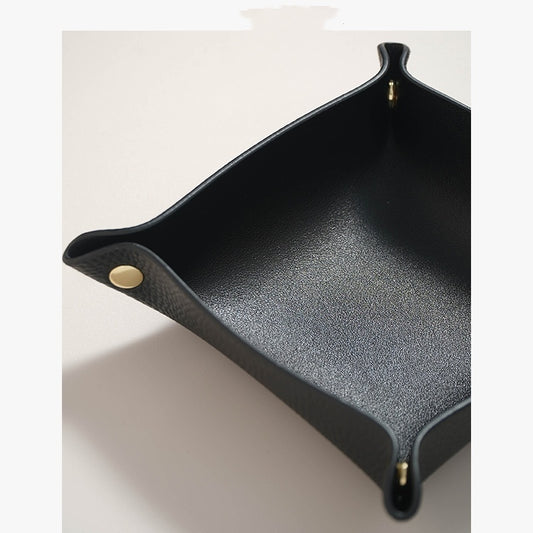 Jewelry Hallway Light Luxury Woven Dining Tray Key Cosmetic Storage Tray