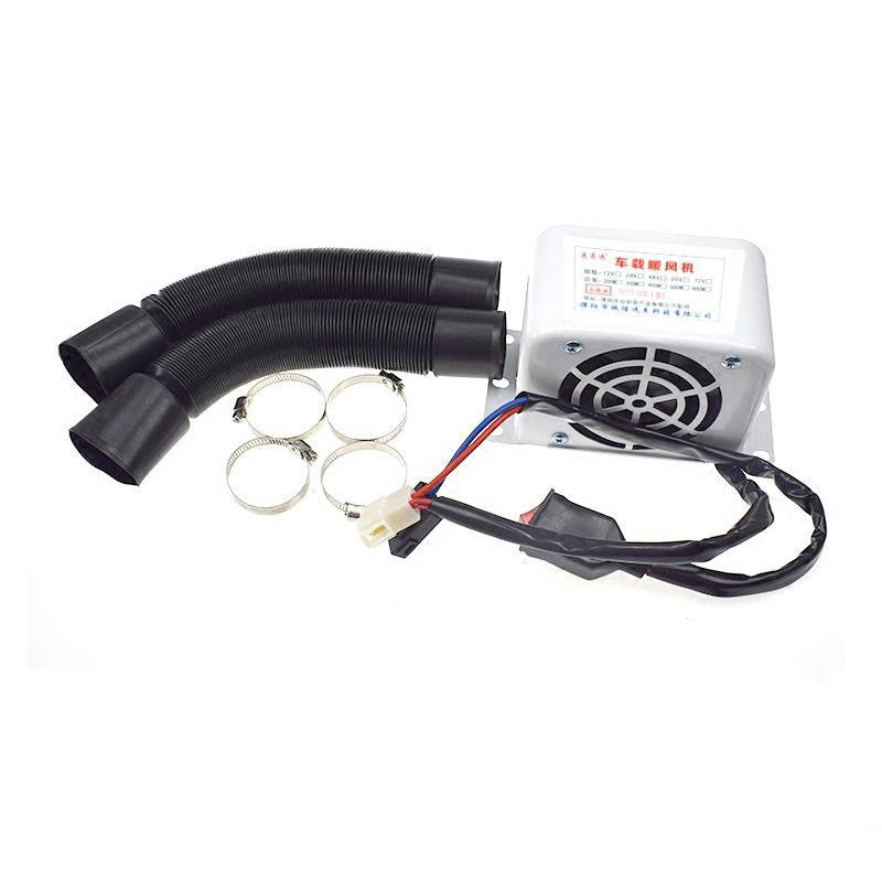 Vehicle heating defrost heater