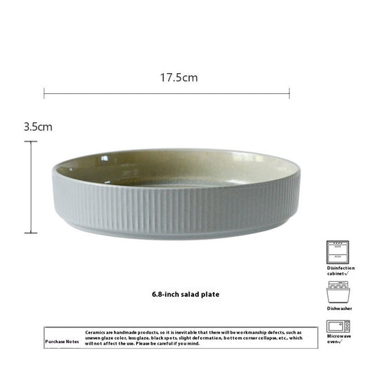 Fruit Ceramic Snack Kitchen Tableware Breakfast Plate