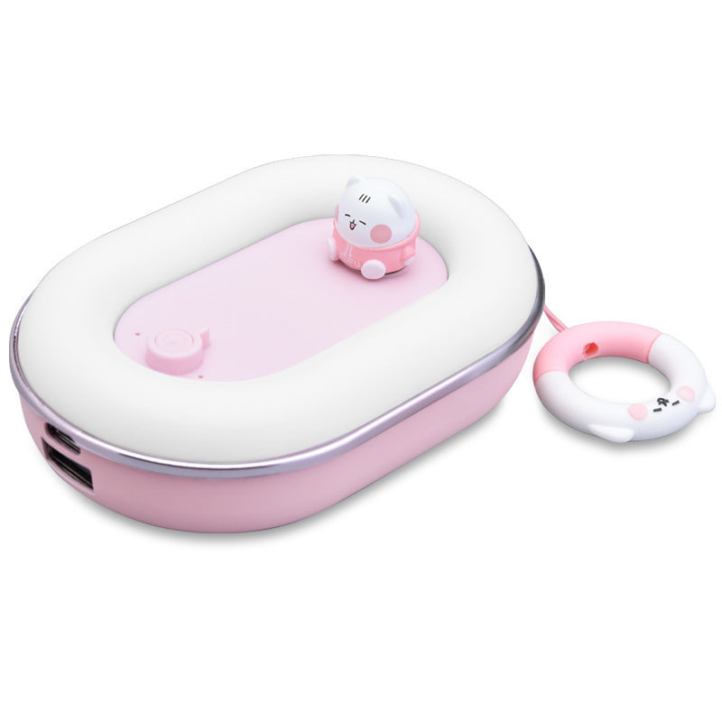 Rechargeable LED Cute Pocket USB Power Bank Hand Warmer