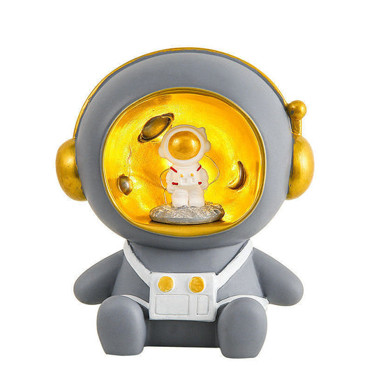 Astronaut Night Light Star Piggy Bank