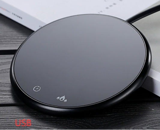 Automatic Heating Coaster Adjustable High Temperature Home Dormitory Office Milk Tea Warmer