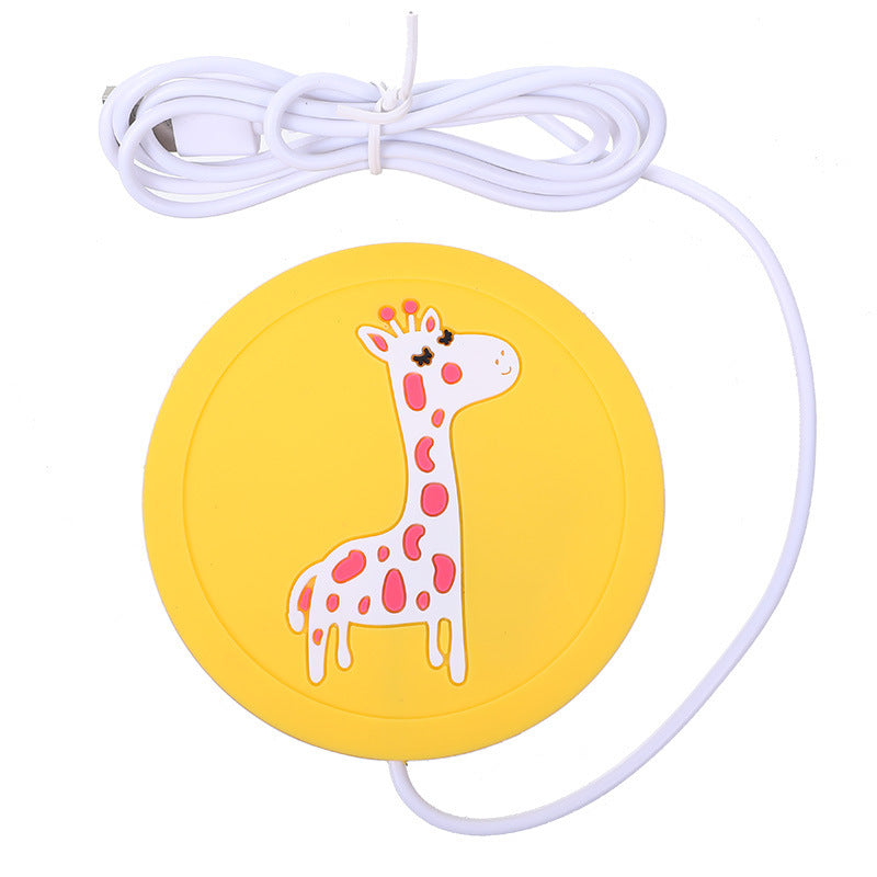 Portable Cup Heating Pads Portable USB Electric Silicone Warm Mat Milk Tea Coffee Keep Warming Cup Pad Mug Warmer Wholesale