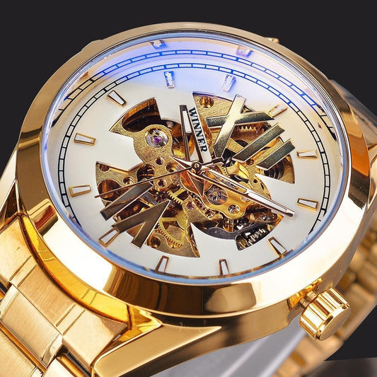 Men's Hollowed-out Waterproof Automatic Mechanical Watch