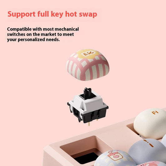 Three-Model E-sports Office Universal Mechanical Keyboard