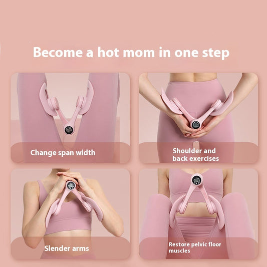 Ergonomic Thigh Trainer Thigh Trainer With Counter Adjustable Thigh With Lcd Display For Men Women Pelvic Floor Muscle Trainer