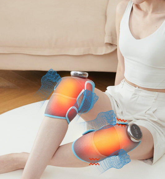 Heating Knee Electric Shoulder Vibrating Massage Pad For Physiotherapy Leg Arthritis Elbow Joint Pain Relief Therapy