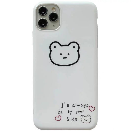 Ins bear 6s mobile phone case pro max all-inclusive soft case