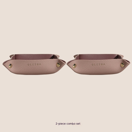 Jewelry Hallway Light Luxury Woven Dining Tray Key Cosmetic Storage Tray