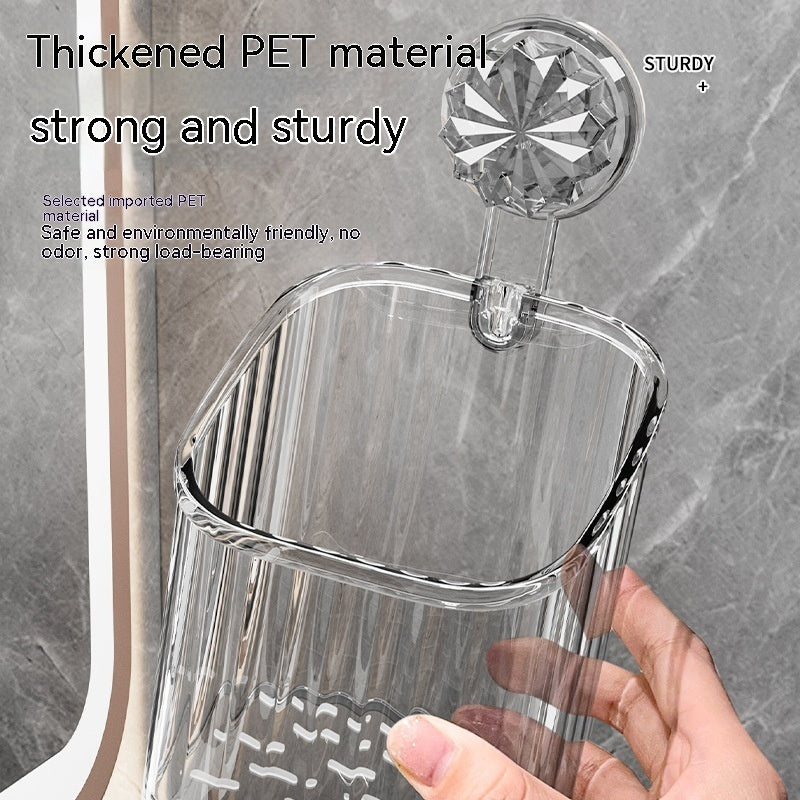 Light Luxury Suction Rack Bathroom Toilet Punch-free Storage Box