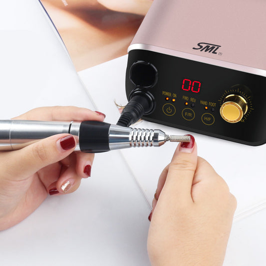 Grinding and polishing machine nail polisher tool