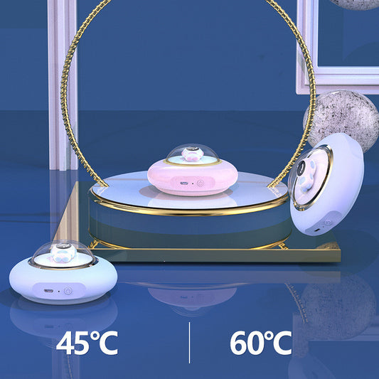 Astronaut Hand Warming Treasure Small Night Light USB Fast Charging Portable Heating Two In One