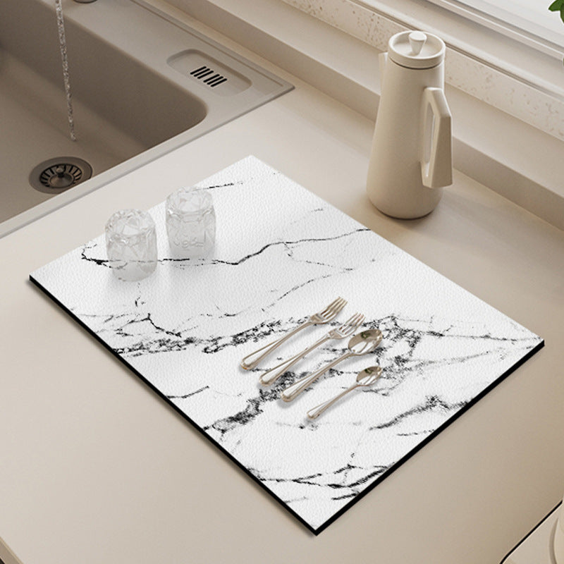 Light Luxury Kitchen Diatom Ooze Faucet Suction Water Cushion Quick-drying Wash Basin Sink Splash-proof