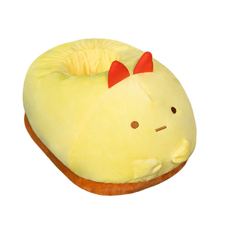 Cartoon Plush Feet Warmer Soft And Warm