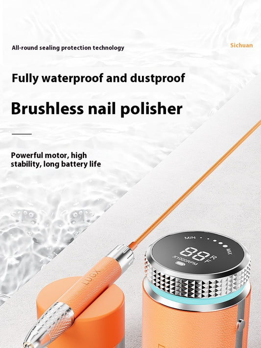 High End Waterproof Brushless Nail Polishing Machine