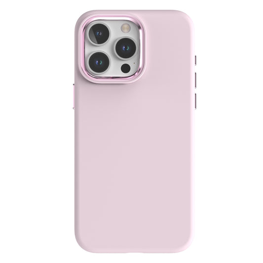 Full-cover Solid Color Liquid Silicone Metal Phone Case
