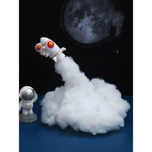 Astronaut Sunset Sunset Atmosphere Projection Night Light